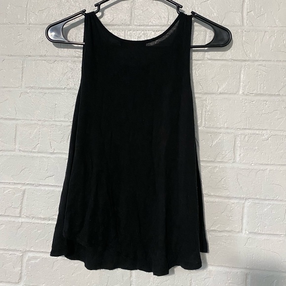 Sans Souci “Act Like A Lady Think Like A Boss” Black Workout Tank Top - Picture 4 of 5